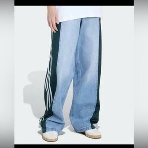 NWT adidas Originals Denim Firebird Pant XS